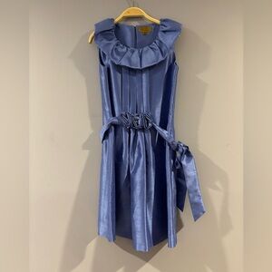 Nicole Miller Kids Shimmering Blue Dress